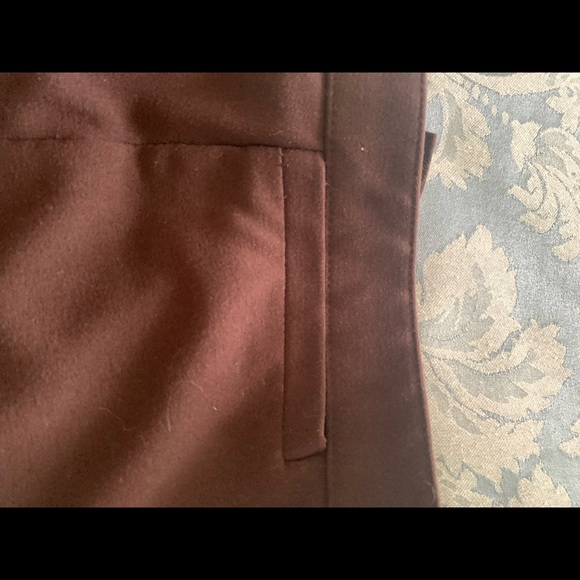 EZS by haggar pants chocolate brown size 14 polyester/rayon/spandex mix - Picture 3 of 4